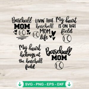 mockup-78219.jpg Baseball Mom SVG file, Cricut SVG cut files for DIY projects