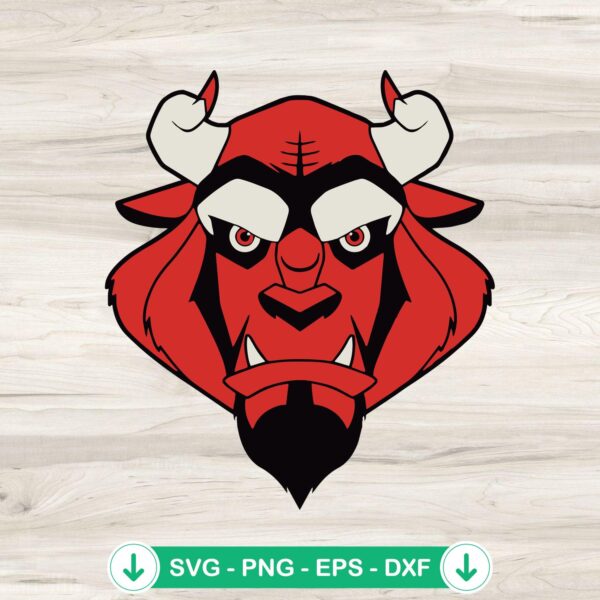 The Beast Buffalo Bill Logo SVG file for cutting machines
