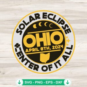 mockup-78765.jpg Solar Eclipse 2024 Ohio SVG file for cricut cutting machine