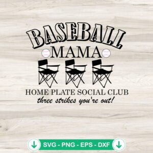 mockup-79047.jpg Baseball Mama Home Plate Social Club SVG file for cricut