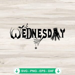 mockup-79388.jpg Wednesday Addams SVG file, Thing Hand SVG, cutting file