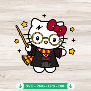 mockup-79569.jpg Hello Kitty Harry Potter SVG file, cricut cut file for DIY