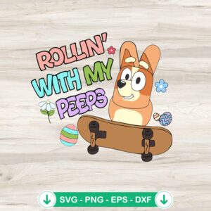 Bingo Rollin with My Peeps svg file for cricut cutting file