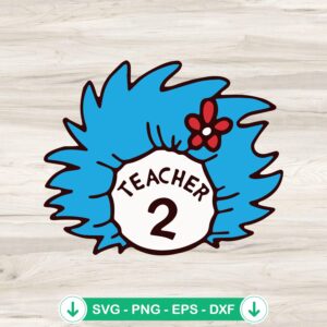 mockup-79726.jpg Teacher Thing Two SVG file for Cricut and cutting machines
