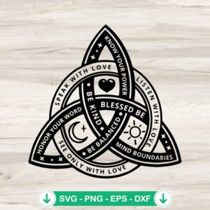 mockup-79765.jpg Speak with Love Celtic Knot svg file - cricut svg cutting file