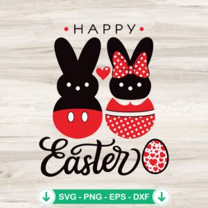 mockup-79854.jpg Happy Easter Disney Rabbit SVG cut file for cricut