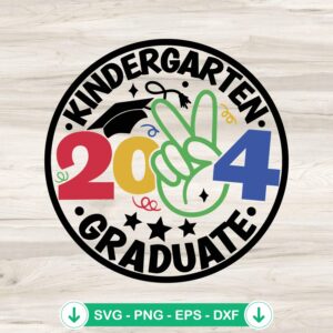 mockup-80089.jpg 2024 Kindergarten Graduate SVG file for cutting machine