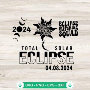 mockup-80101.jpg Total Solar Eclipse 2024 SVG Bundle, cricut svg cut file