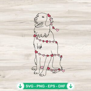 mockup-80258.jpg Golden Retriever Dog SVG file for cricut and cutting machine