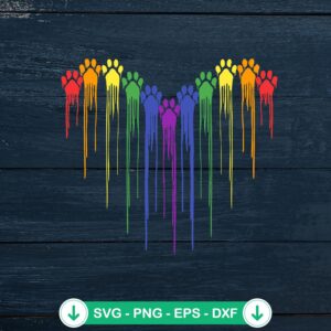 mockup-80386.jpg Dog Paw Heart SVG file - Cricut cut file for dog lovers