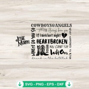 Jessie Murph Wild Ones SVG file for Cricut cutting machine