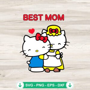 mockup-80955.jpg Hello Kitty Best Mom SVG file, cricut svg cutting file