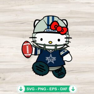 mockup-80973.jpg Kitty Dallas Cowboys Football SVG file for Cricut cutting files