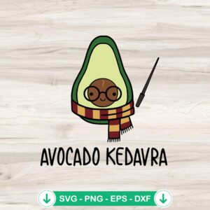 mockup-81029.jpg Amazing Avocado Kedavra svg file for Cricut cutting machine
