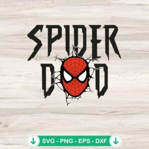 mockup-81199.jpg Spider Dad Face Mask SVG file for cricut cutting machine
