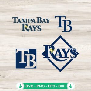 mockup-81217.jpg Tampa Bay Rays baseball bundle SVG file for Cricut cutting machine