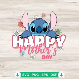 mockup-81370.jpg Cute Stitch Happy Mother's Day SVG file for cricut cutting