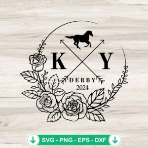 mockup-81646.jpg 2024 Kentucky Derby SVG file for cricut cutting machine