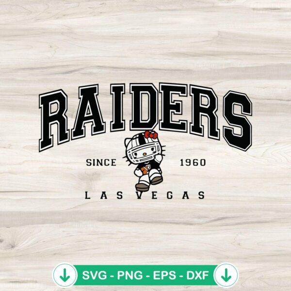 mockup-81757.jpg Raiders Hello Kitty SVG file for Cricut cutting machine
