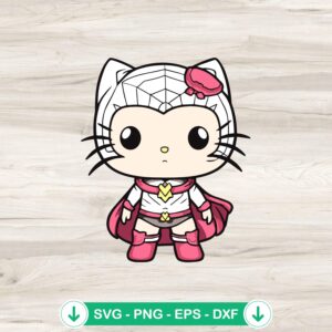 mockup-81801.jpg Hello Kitty Spider Woman SVG file for Cricut cutting machine