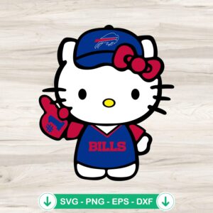 mockup-82024.jpg Hello Kitty Buffalo Bills Football SVG file for cricut