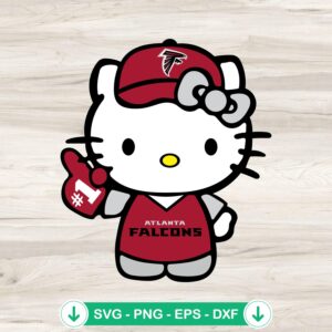 mockup-82084.jpg Hello Kitty Atlanta Falcons Football No 1 SVG file for Cricut