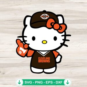 mockup-82103.jpg Hello Kitty Cleveland Browns Football No 1 svg file for cricut