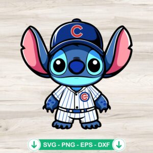 mockup-82188.jpg Lilo Stitch Cubs svg file for Cricut cutting machine
