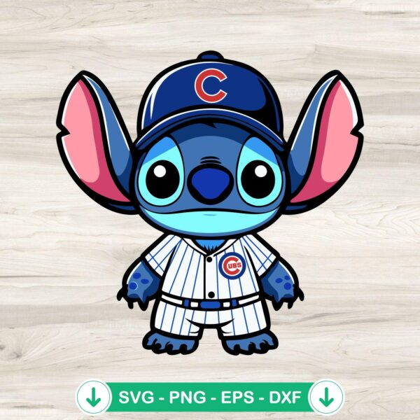 Lilo Stitch Cubs svg file for Cricut cutting machine