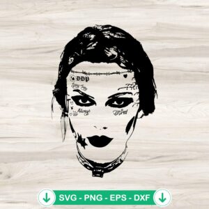Taylor Malone SVG file for Cricut, cutting file design