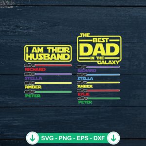 mockup-82352.jpg Best Dad In The Galaxy SVG file, cricut svg cut file for Father's Day