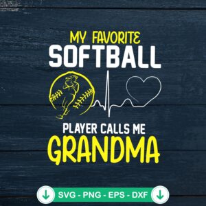 mockup-82678.jpg Softball Grandma SVG file, cutting file for Cricut