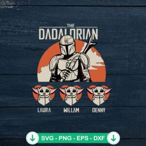 mockup-82730.jpg Dadalorian Baby Yoda SVG file for cutting machine
