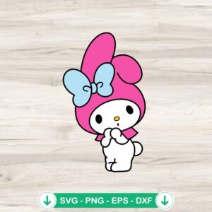 mockup-82738.jpg My Melody SVG file for Cricut and DIY crafting