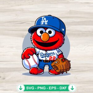 mockup-82753.jpg Los Angeles Dodgers Baseball SVG file for Cricut and cutting machine