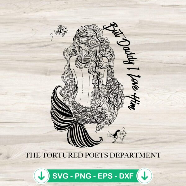 But Daddy I Love Him SVG file for Cricut cutting projects