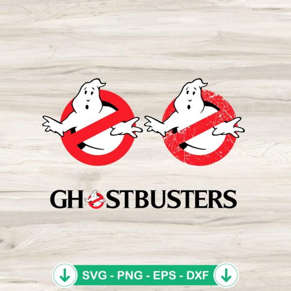 Ghostbusters SVG file, grunge ghostbusters svg, cricut svg