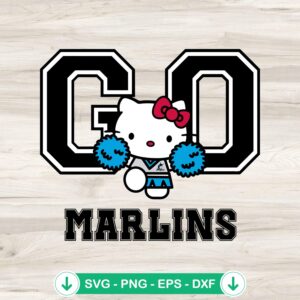 mockup-83028.jpg Hello Kitty Cheerleader Go Marlins SVG file for Cricut
