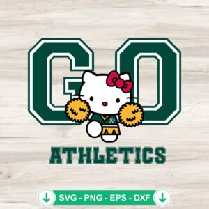 mockup-83034.jpg Hello Kitty Oakland Athletics SVG file, cutting machine compatible design