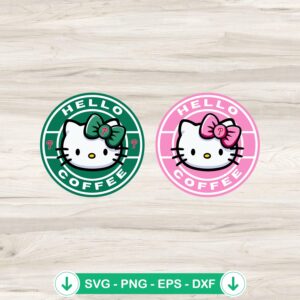 Hello Coffee Philadelphia Phillies SVG file, cricut svg cut file