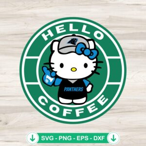 mockup-83131.jpg Hello Kitty Coffee logo SVG file for Panthers NFL, cricut svg, cutting file