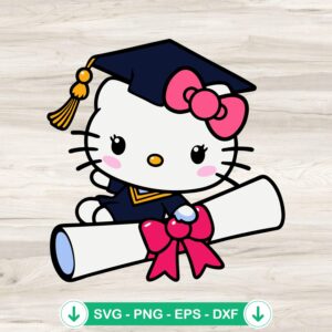 mockup-83270.jpg Hello Kitty Graduate SVG file for cutting machine