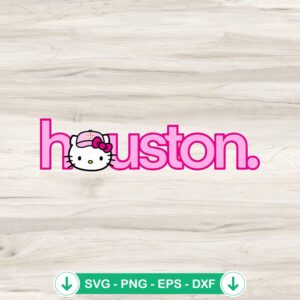 mockup-83812.jpg Pink Houston Hello Kitty svg file for Cricut and cut files