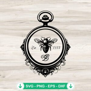 Bridgerton Bee svg file for cutting machines and crafts