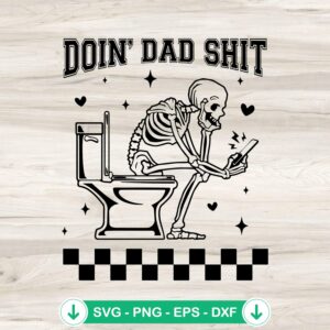 mockup-84221.jpg Funny Doin' Dad Shit SVG file for Cricut cutting machine