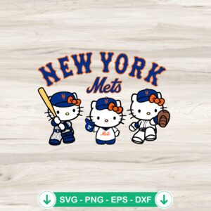 mockup-84244.jpg Hello Kitty New York Mets Baseball SVG file for cutting machines