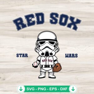 mockup-84497.jpg Stormtrooper Boston Red Sox Baseball SVG file, cricut cut file