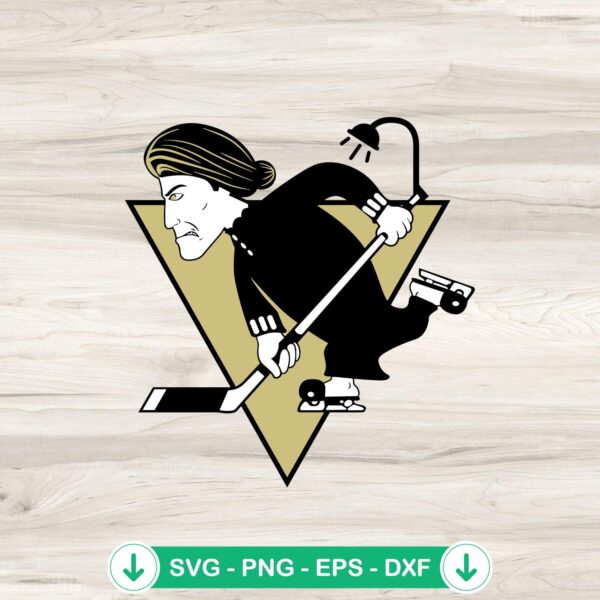 Pittsburgh Penguins NHL Horror Logo SVG file for cutting machine