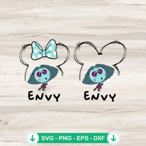 mockup-87790.jpg Envy Inside Out 2 Mouse Ears SVG file for Cricut cutting machine