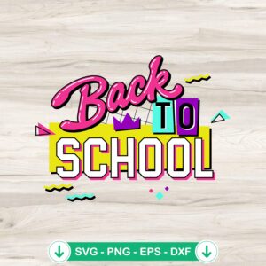 mockup-88564.jpg Retro Back To School 90s Vibe SVG file for Cricut